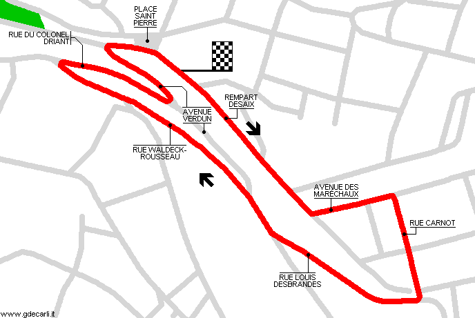 Angoulême - Circuit des Remparts